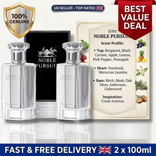 100ml mens eau toilette - 2x,
