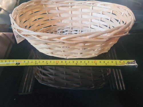 30cm oval wicker basket - oval,
