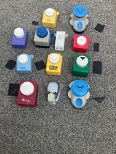 Job lot 12 decorative corner Craft Card Punches - McGill Xcut Ek success etc