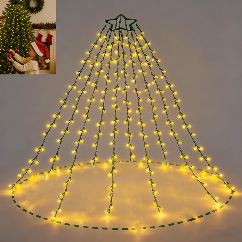 Christmas tree lights - christmas,