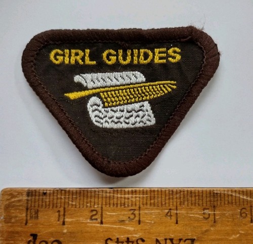 Vintage girl guides writer - girl,
