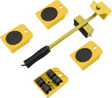 5x Heavy Furniture Shifter Lifter Set Wheel Moving Slider Movers Sofa Removal