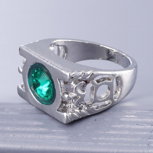 Green lantern ring fashion - green,