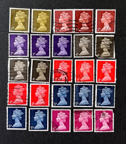 Qeii pre decimal - qeii, machin