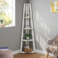 Corona bookcase corner ladder - bookcase,