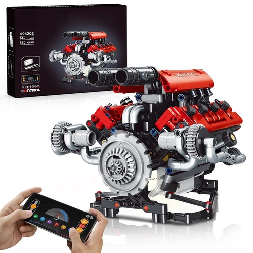 Mini engine model kit - v8,