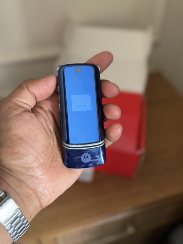 Motorola krzr - k1, (blue)
