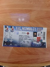 Used football match ticket