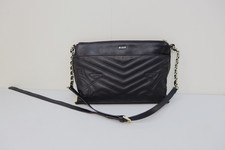 BIBA Black Leather Handbag
