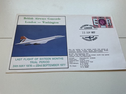 Concorde flown cover - cover, 23