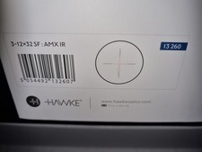Hawke Airmax 30 Touch 3-12x32 AMX IR Telescopic Rifle Sight - Black (13 260)