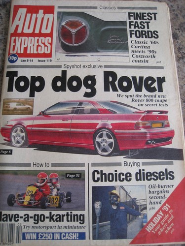 Auto express jan 1991 - jan, dog