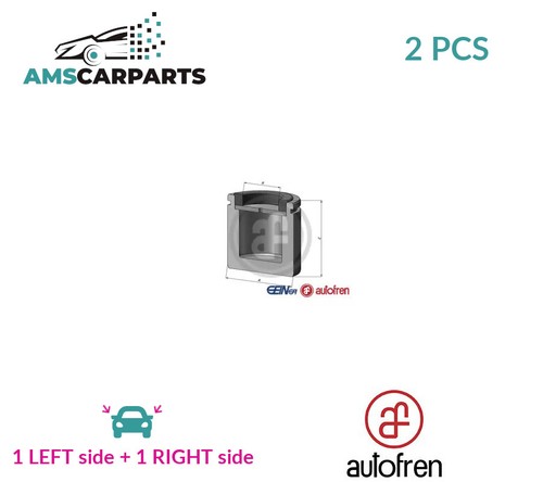 Brake caliper piston pair - caliper,