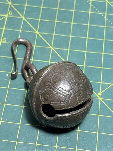 Antique english bronze crotal - antique,