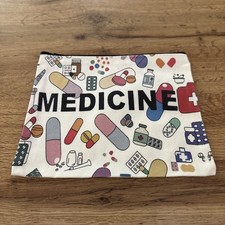 Medicine Pouch Zipped Makeup