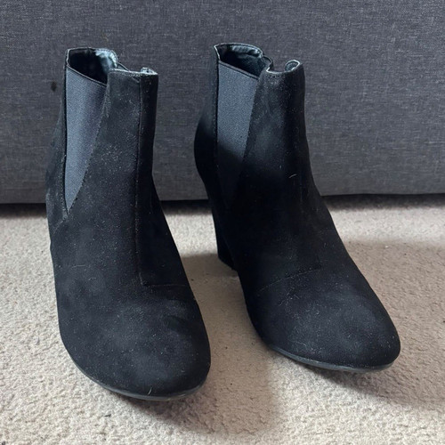 Primark women black suede - primark,