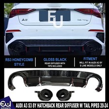FOR AUDI A3 S3 8Y S-LINE