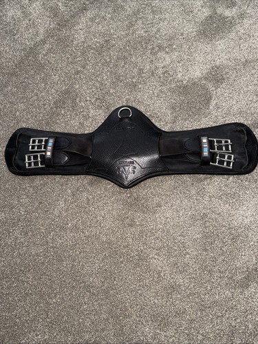 Voltaire dressage girth - dressage, black