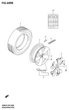 Suzuki genuine aluminium wheel - genuine,