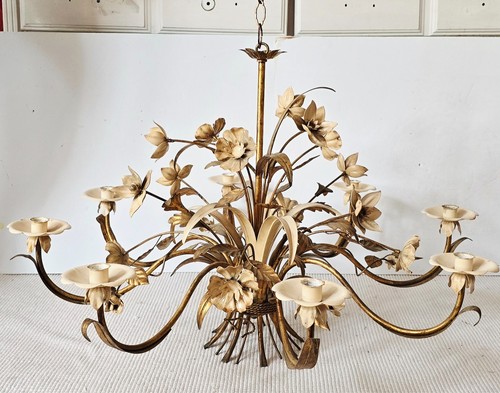 Huge vintage italian - huge, toleware