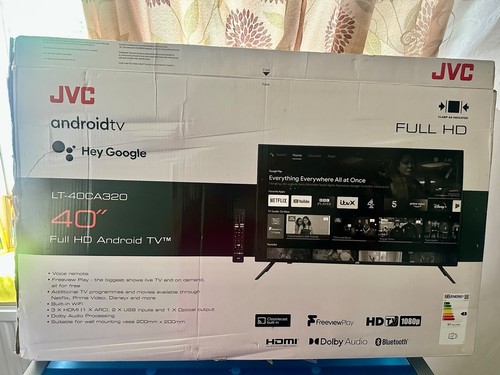 Jvc inch led - 40-inch, tv