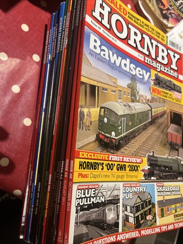 Hornby train magazines - 13, x