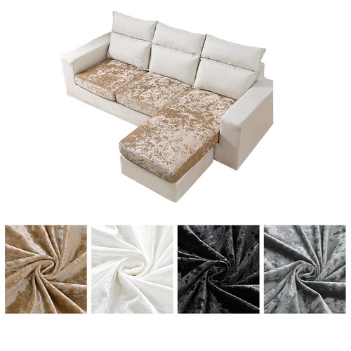 Sofa seat velvet cover - sofa, seater
