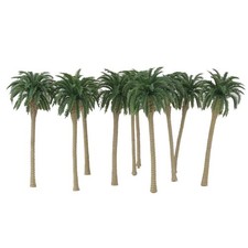 10 Plastic Model Trees