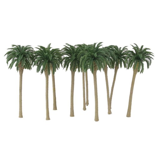 Plastic model trees - model,