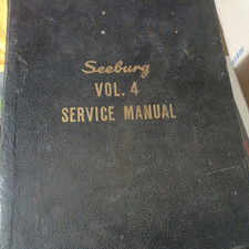 Seeburg Original Jukebox Service Manual Volume 4