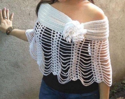 Handmade crochet crop top - handmade,