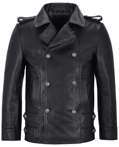 Men german leather coat - german,
