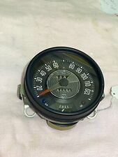 Classic Mini Cooper S "Works" Replica Speedometer with Trip.  Fully Overhauled