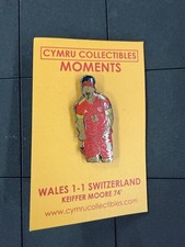 Kieffer Moore Wales Football Badge