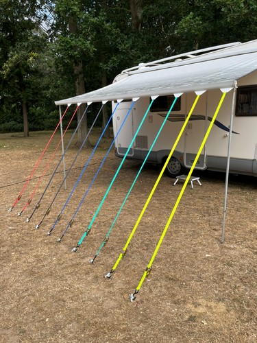 Awning ratchet tie - tie, down