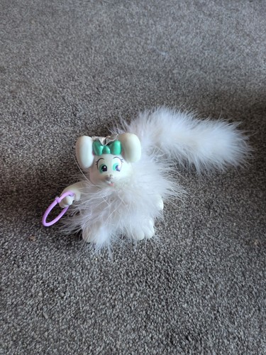 Fluffy surprise white rabbit - fluffy,