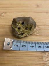 Rare three holed hag stone - hag,