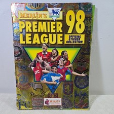 Merlin Premier League 1998 Sticker Collection 387 stickers incomplete 
