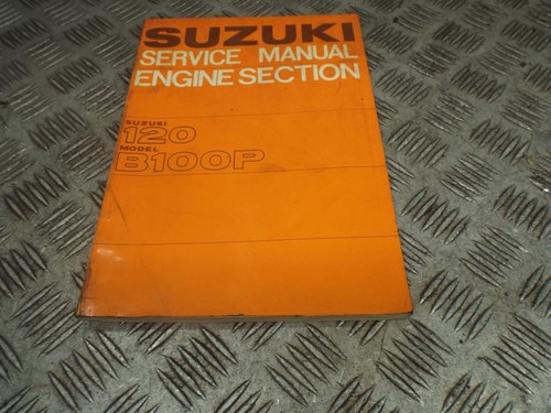 Suzuki 120 b100p b120 1966 - suzuki,