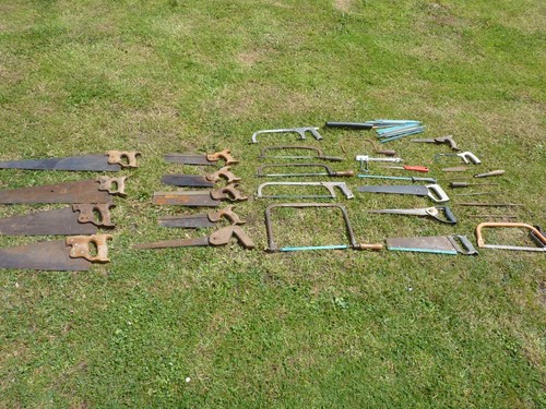 Job lot vintage hand - vintage, saw