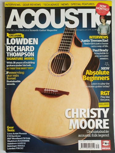 Acoustic magazine issue number - magazine,