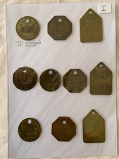 Set (i) of 10 Original