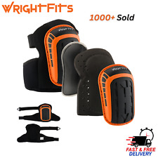 WrightFits Gel Knee Pads For Work Heavy Duty Flooring Gardening Knee Protection