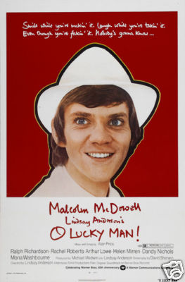 Lucky man malcolm - o,