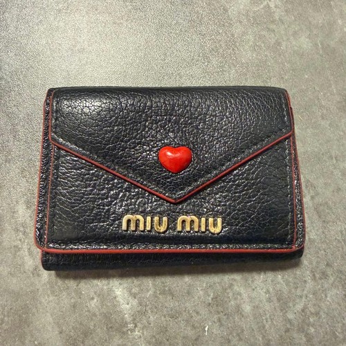 Miu black leather - miu,