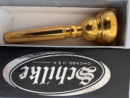 Gold plated schilke trumpet - plated,