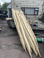 Chestnut Fencing post and rail