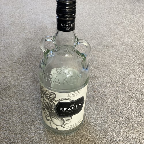 Kraken rum empty litre - 1,