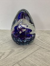Selkirk Glass Ltd Ed Paperweight 350 Made Purple Rhapsody @babb#L