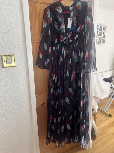 Ladies black mix maxi - ladies, fit